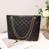 1PC PU Material Women's Shoulder Bag Tote Bag Large Capacity Casual Crossbody Bags