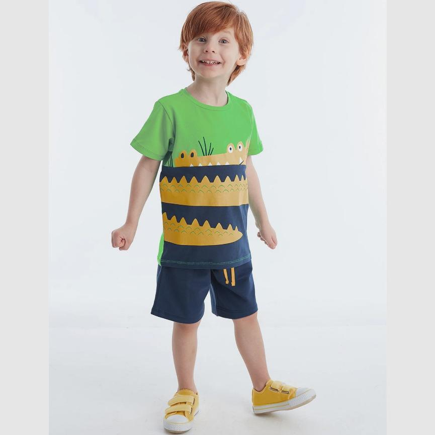 

Denokids Ivy Комплект шорт из крокодиловой кожи для мальчика 2 YEARS