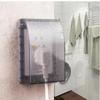 Plastic 86 Type Wall Socket Waterproof Box Self-Adhesive Socket Supplies  Bathroom