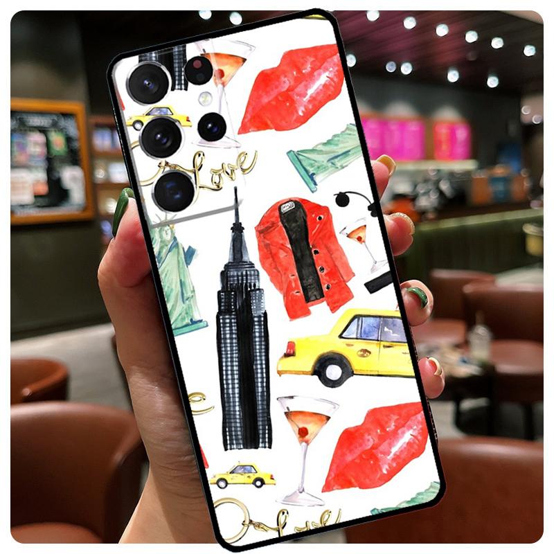 Sex and the City Phone Case For Samsung Galaxy S25 Ultra S20 S21 S22 S23 S24 Ultra S9 S10 Plus S25 FE Cover