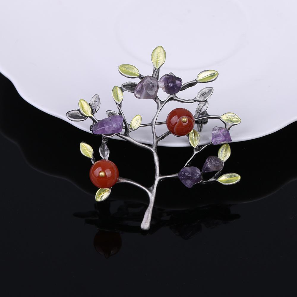 Hot Retro Alloy Brooch Premium Light Luxury Pin Accessories Apparel Accessories Camellia Brooch