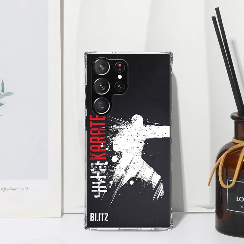 Oyama Kyokushin Karate Handyhülle Für Samsung Galaxy S25 S24 S23 S22 Ultra S21 FE S20 Plus S10 + S10E Kunst Fundas Rückseite S24