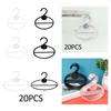20 Oval Scarf Shawl Tie Rack Accessories Multipurpose Universal Space Saving Display for