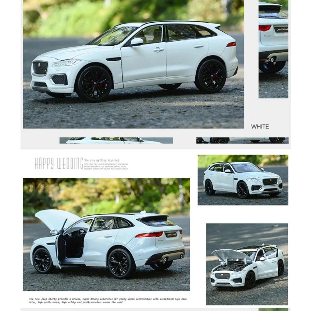 WELLY 1/24 Jaguar F-PACE SUV Alloy Car Model Diecasts & Toy Vehicles Collect Car Toy Boy Birthday Gifts