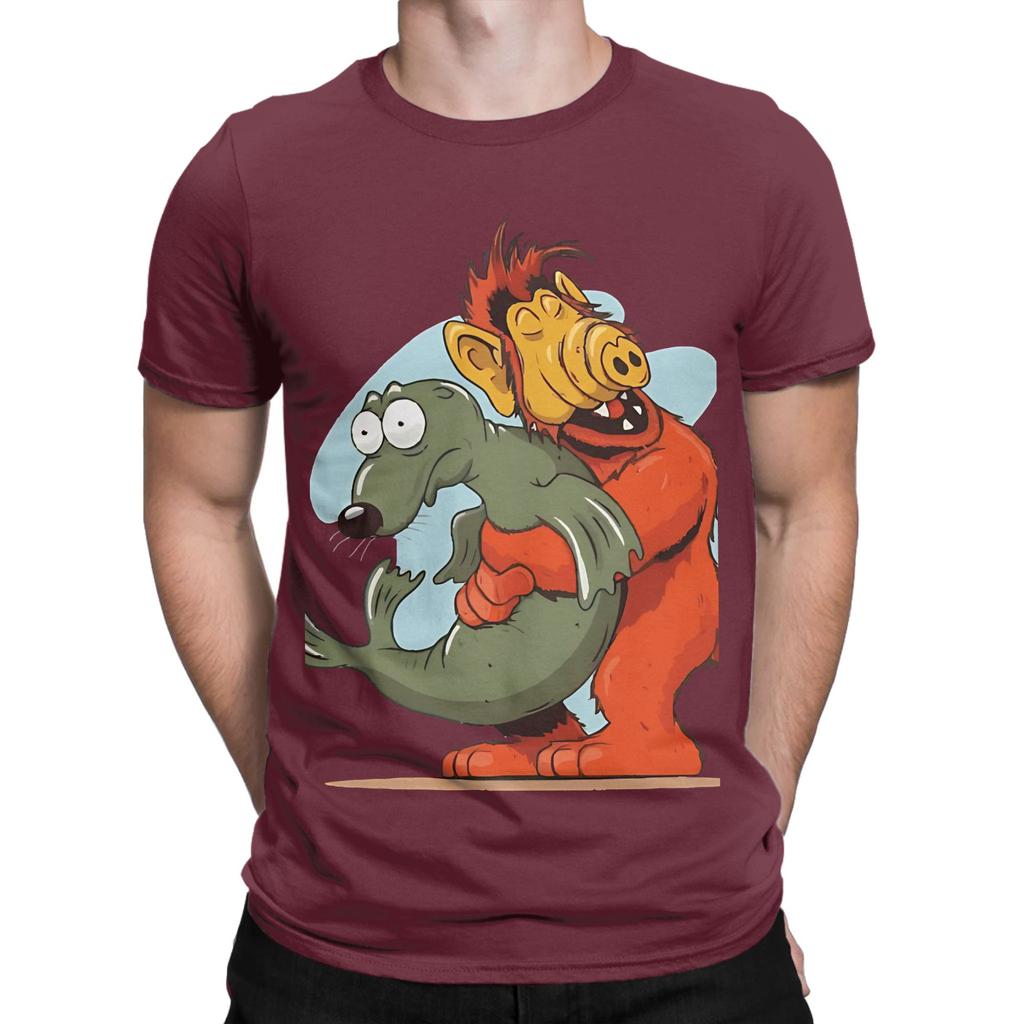 Alf Graphic Funny 100 Cotton Tshirt Alf Tops Tees For Unisex