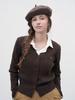GENERALIDEA Gnrl Logo Wool Beret [Brown] / Wbe3L91511