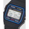 Casio F91W-1 Mens Classic Chronograph Alarm LCD Digital Watch Black F-91W-1DG BlackSheer Pleasure Strap