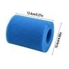 Para Filtro de Piscina Tipo II Cartucho de Espuma Lavable Reutilizable Compatible con Caudales de 58094 y 530-800 GPH