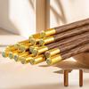 ZISIZ Wenge Wood Round Top Fortune Chopsticks (10 Pairs)