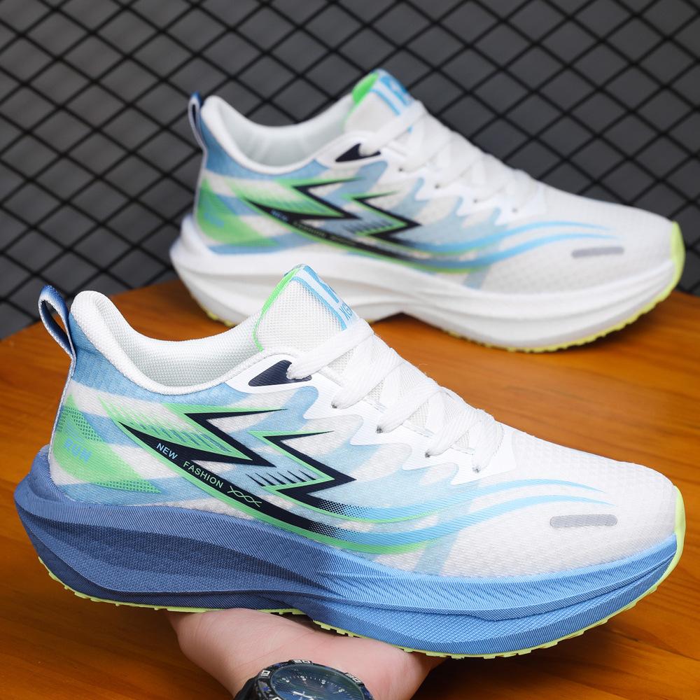 Sneaker für Herren und Damen, Frühling und Herbst, modische Kontrastfarben, Laufschuhe, bequeme und atmungsaktive Freizeitschuhe mit weicher Sohle