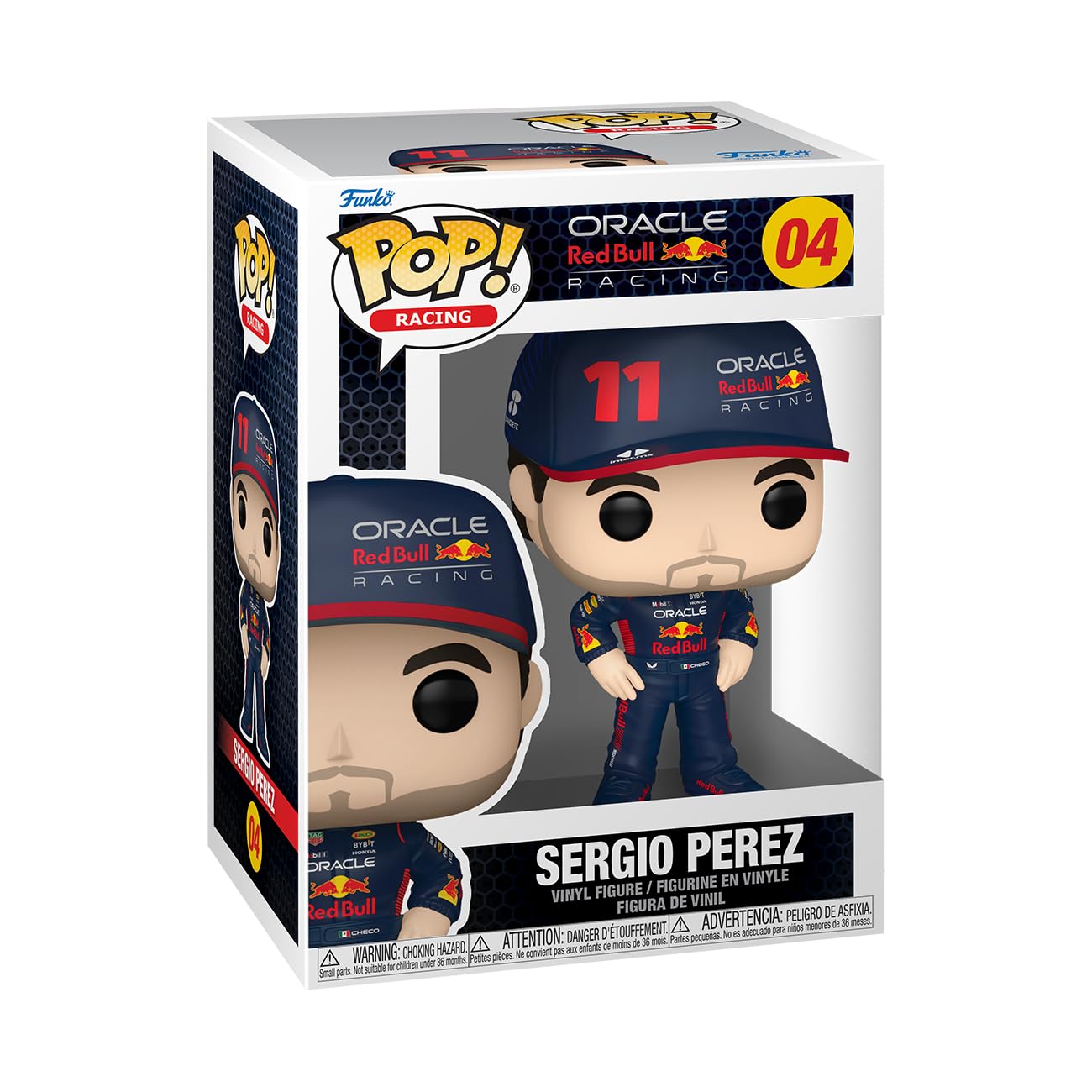 

Funko Формула 1 Серхио Red Bull F1 Коллекционные виниловые фигурки Идеи для подарков Официальный мерч Дети Взрослые Спортивные фанаты Модельные фигурки для коллекционеров и оранжевый
