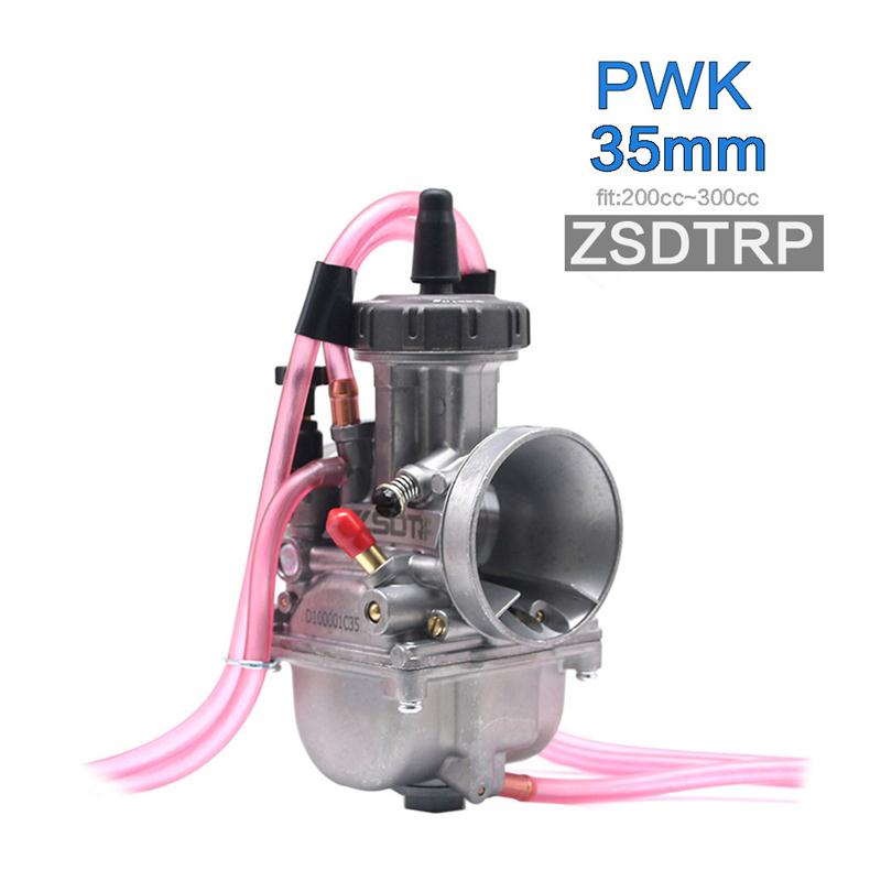 ZSDTRP Motorcycle KEIHIN PWK Carburetor 33 34 35 36 38 40 42mm Racing Parts Scooters Dirt Bike ATV with Power Jet Used 250cc