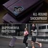 For iPhone 17 Case CASEME 033 Series RFID Blocking Wallet Stand Calf Texture Leather Phone Cover