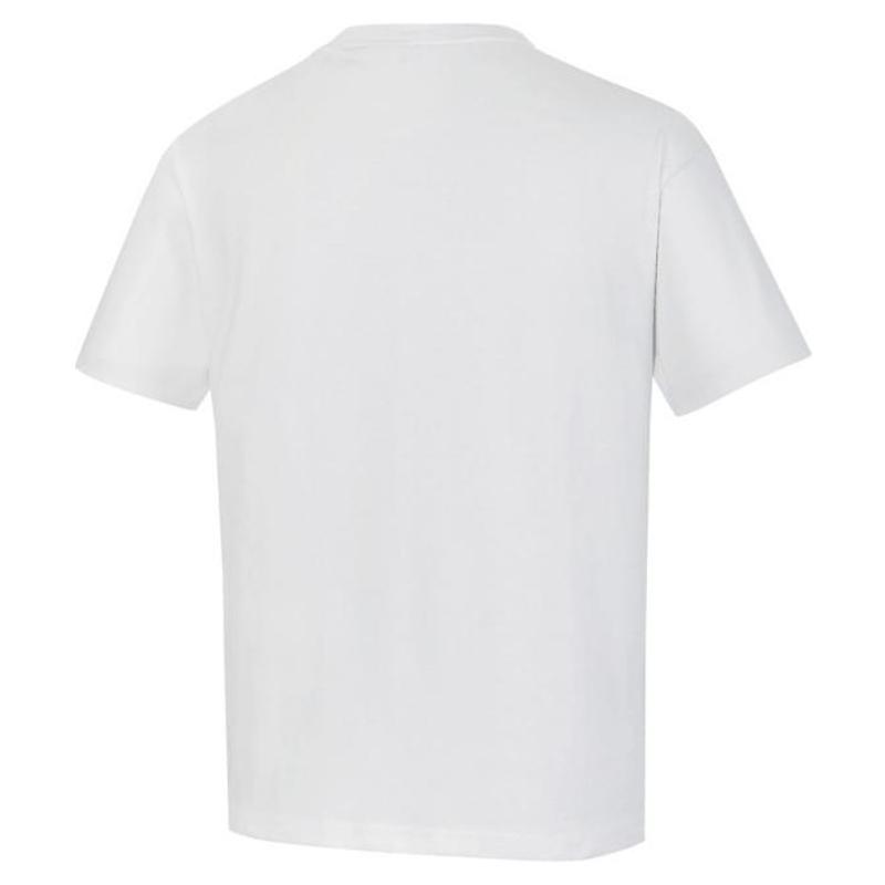 Nike Camiseta de Manga Corta de Secado Rápido Holgada Cuello Redondo Niños Tops Blanco FZ2069121