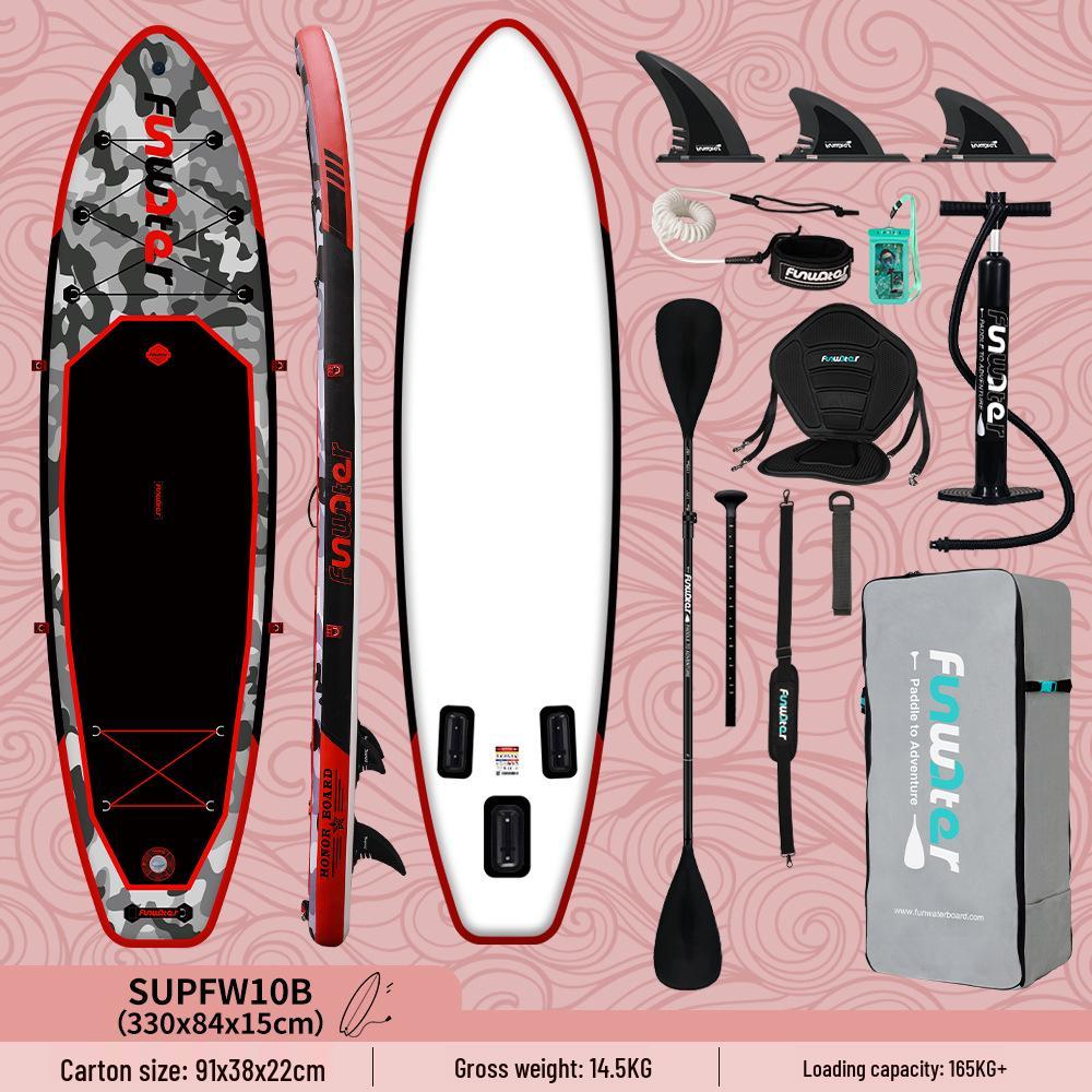 New Inflatable Paddleboard - Professional SUP Stand-Up Surfboard, Available as Single Purchase