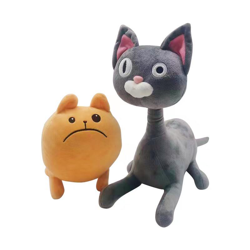 Cross-Border Noodle Cat & Bun Dog Plush Dolls