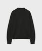 Noirer Essential Loose Fit V-Neck Cardigan (Black)