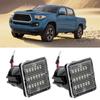 1 par 6000K 18 LED registreringsskyltsbelysning Passar för Toyota Tacoma 2016 2019 DC12V