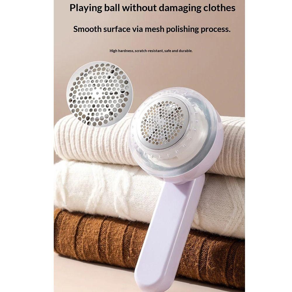 Digital Display Lint Shaver LED Light Fabric Hair Remover Wool Pilling Garment