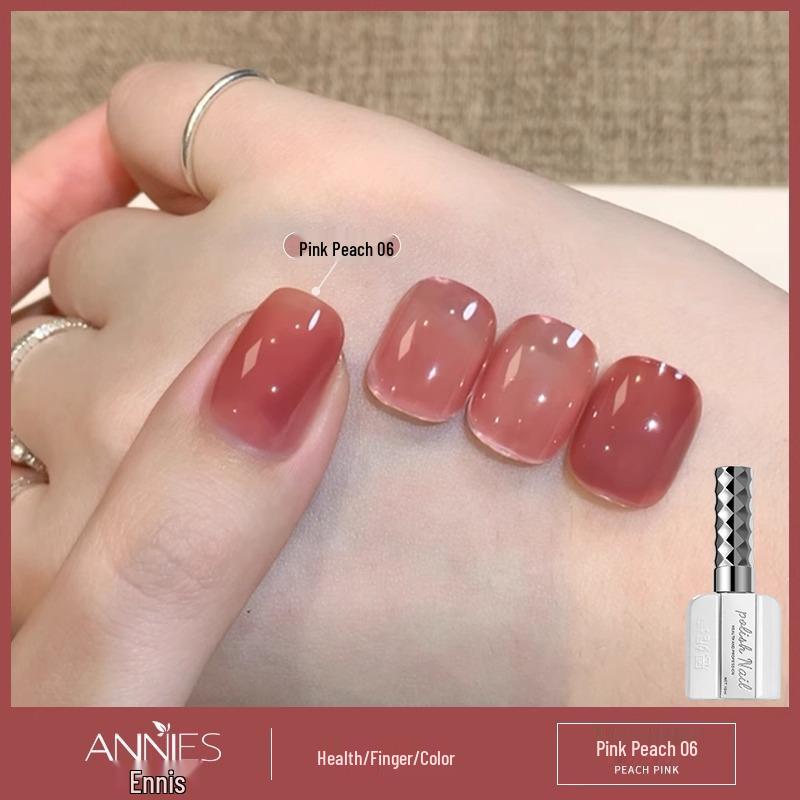 

Ennisi Pink Peach Nude Gel Polish 2025: Versatile, Pure Desire Ice Transparent Nude