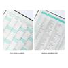 English Edition Agenda Planning Notebook 12 Months Personal Planner Journal  School Office