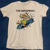 Retro styl vintage The Offspring rockové turné tričko s krátkým rukávem bílá barva S-5XL Unisex tričko