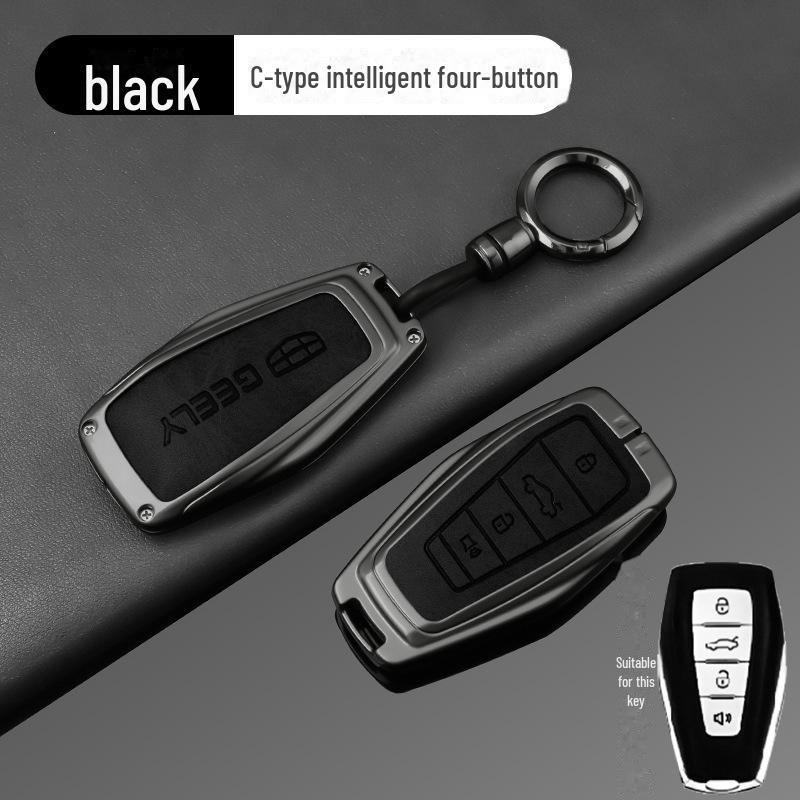 Husă cheie auto Geely pentru Emgrand, Haoyue L, Xingyue L, Xingrui L, Boyue, Binyue, Vision X6/X3