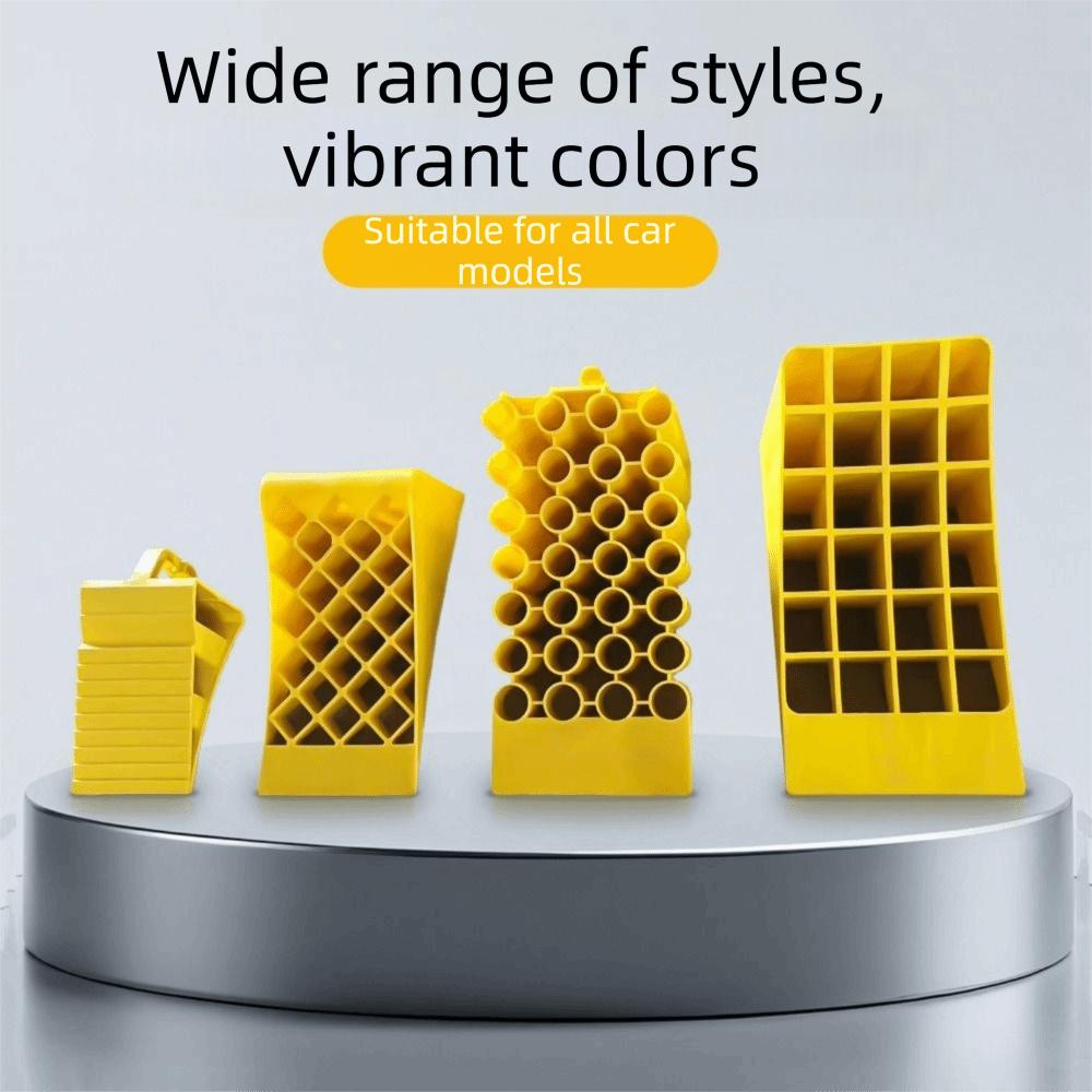 Non Slip Wheel Chocks Heavy Duty Wheel Chock Stopper Block ABS Stop Slider  Cars