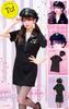 Party City Tokimeki Graffiti Cosplay Cool Police Black Women's