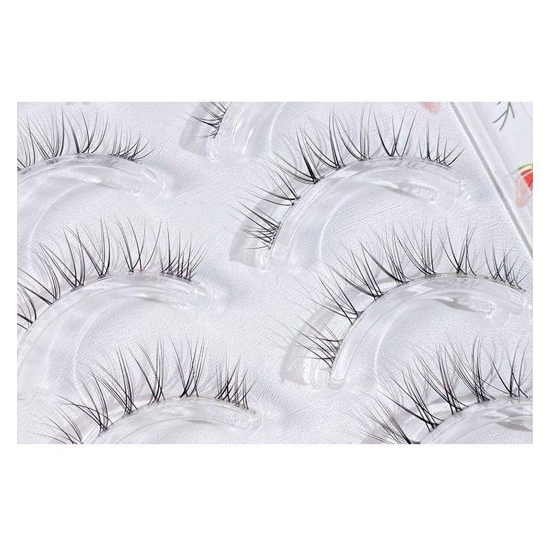 Mogugu - Set of 5 Pairs: Natural Wispy False Eyelashes
