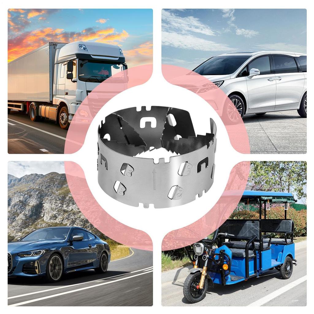 Qismetbina Turbo Air Intake | Turbine Supercharger | Stainless Steel Air Intake Turboinator Acceleration System for Truck and Car Engines