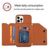 Lanyard Crossbody leather Case For iPhone 13 12 11 Pro Max XS MAX XR X 7 8 Plus Leather Card Slot With wallet Cover