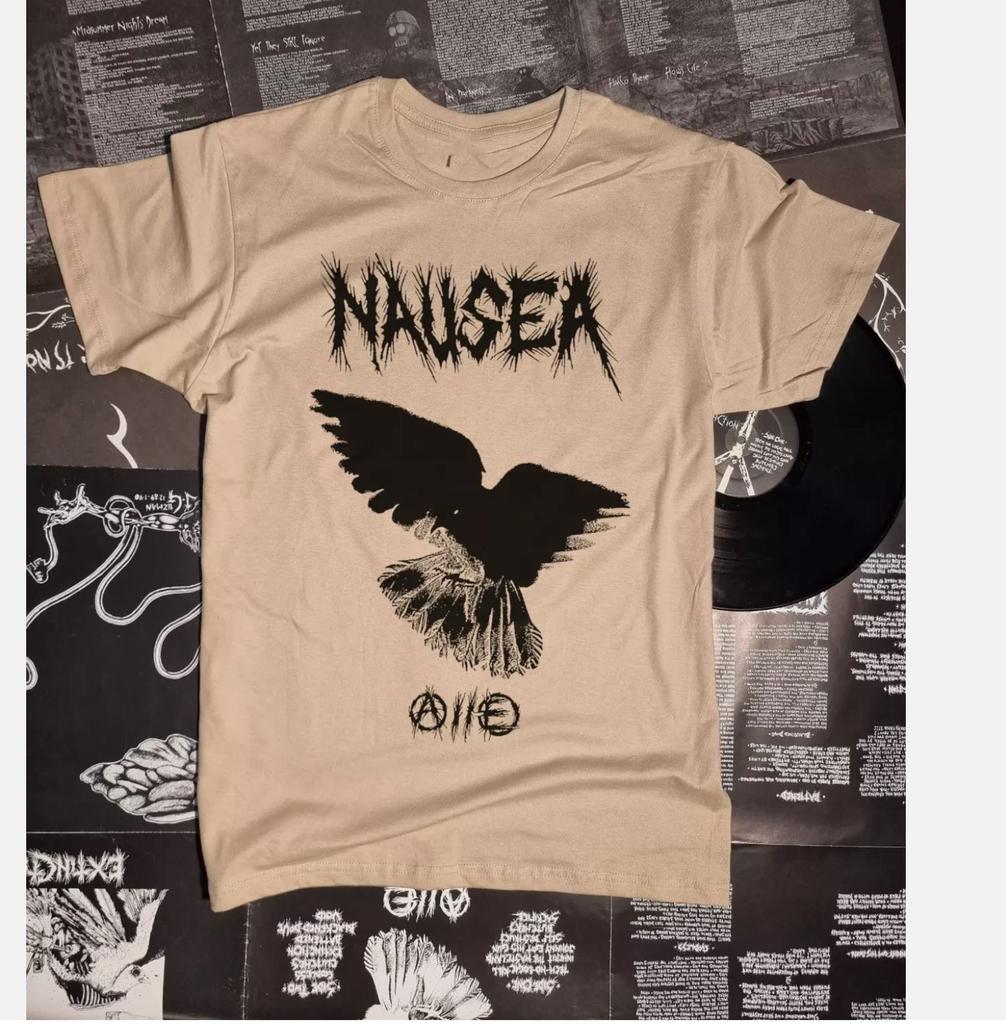 Übelkeitsband T-Shirt mit kurzen Ärmeln Vollgröße S-5XL