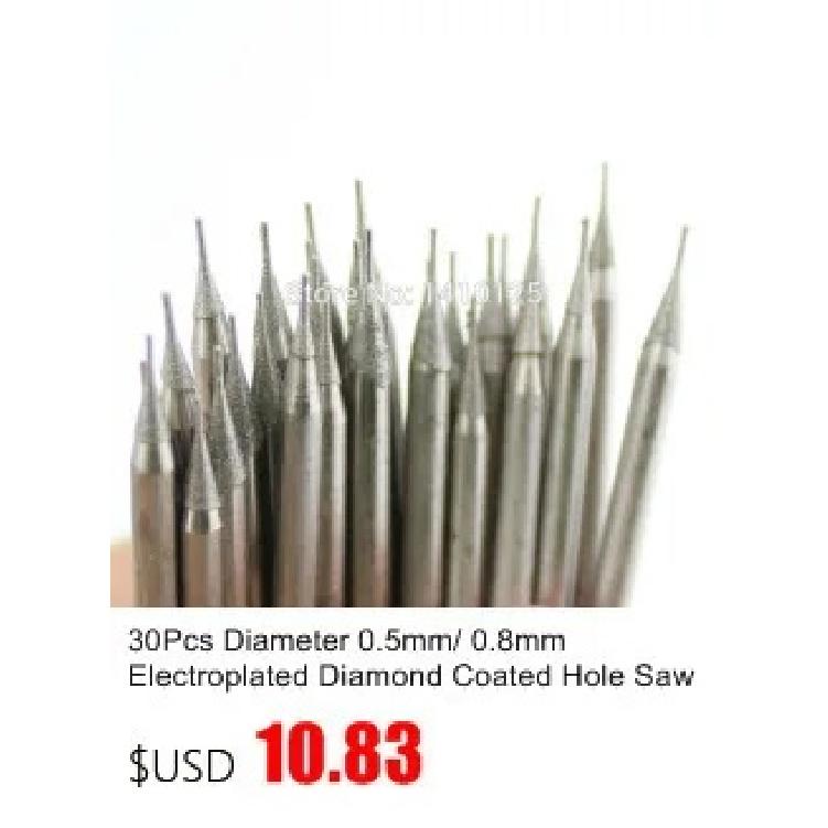 4Pcs 13 16 20 25 mm Diamond Hole Saw Granite Drill Bit Coated Masonry Drilling Cutter Tools for Stone Marble Glass Ceramic Tile