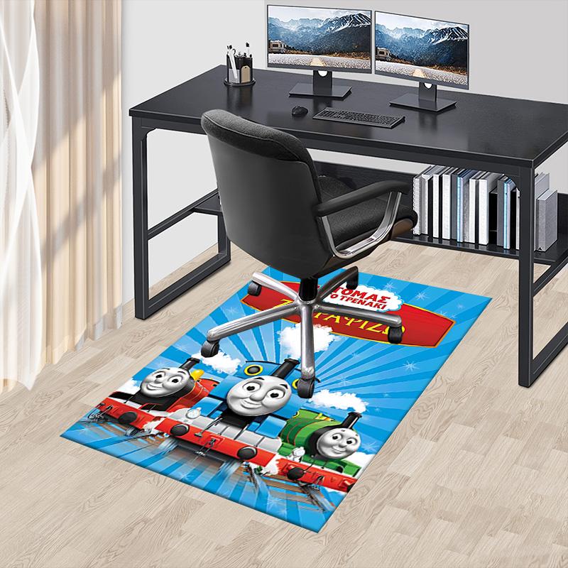 1pc Thomas Friends Adventure Carpet for Playroom Bedroom Living Room Sofa Home Decor,kids Game Area Rug Non-slip Floor Mat Y73042