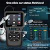 OBD2 Scanner Diagnostic Tool, Check Engine Code Reader OBD2 Scanner with Reset, Mode 6, Mode 8 & I/M Readiness, Auto Check Engin