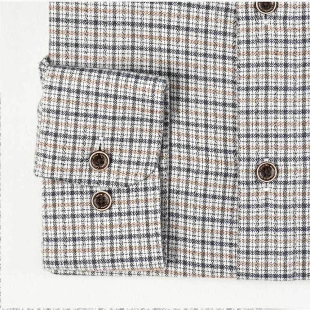 Countess Mara Non Iron Soft Warm Check Flannel Shirt Cdc4c23010i008d