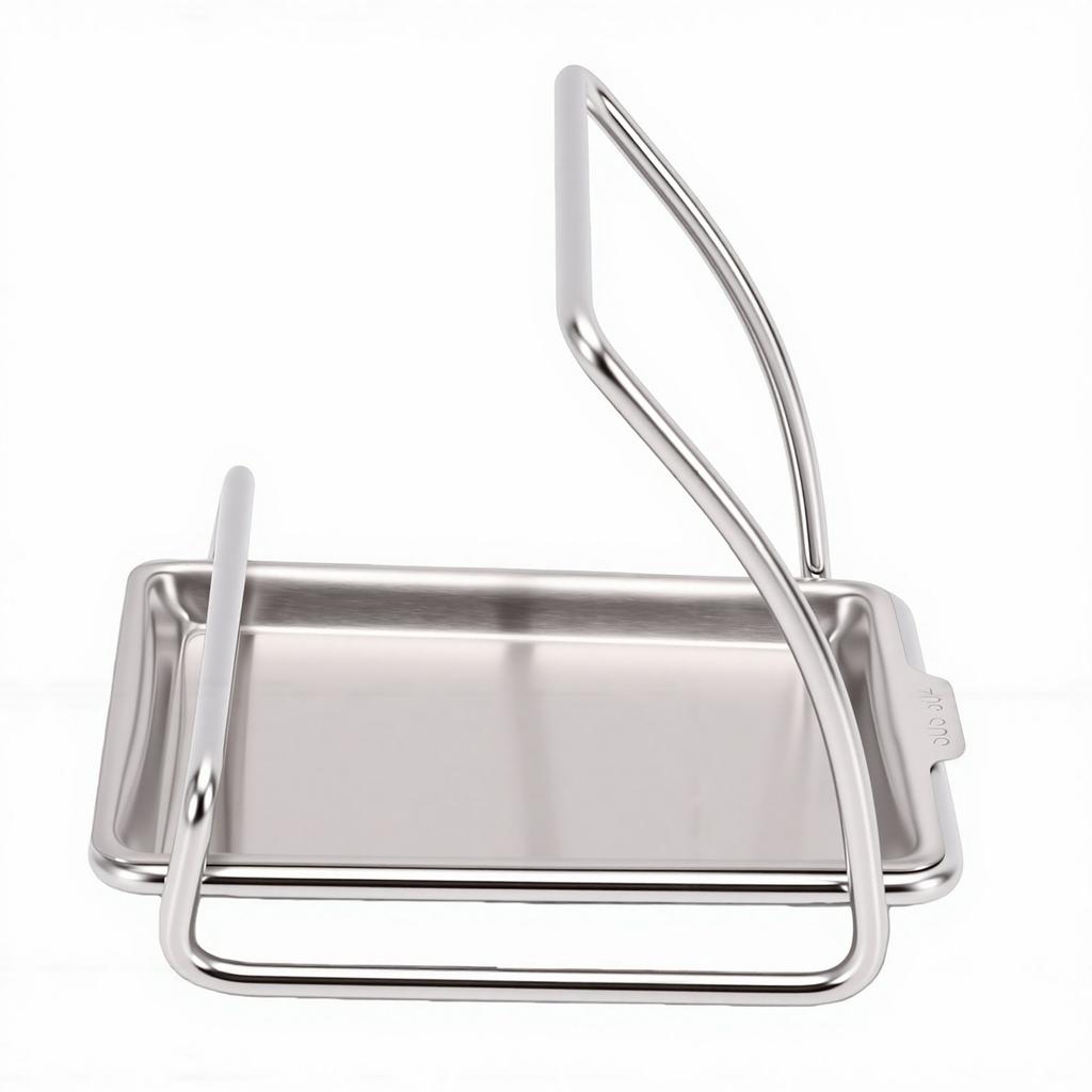 Lid Holder Multifunctional Space Saving Stainless Steel Pan Pot Cover Lid Rack for Kitchen