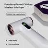 USB Rechargeable Wireless Hair Dryer With High Wind Power For Children/Students/Travel, Portable Outdoor Plug Free Hair Dryer