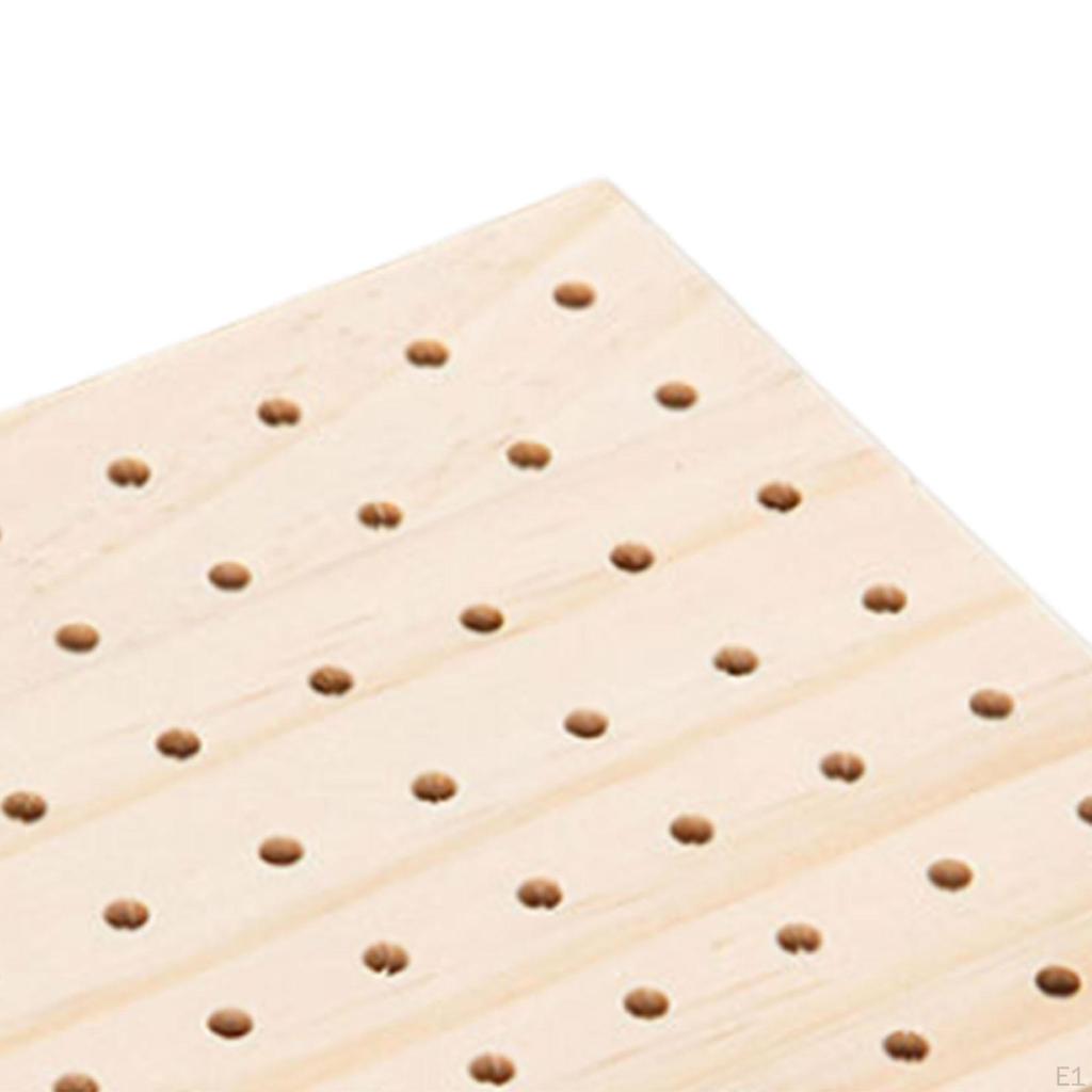 Virkade blockbrädor Mats Pegboard för med stift Granny Squares