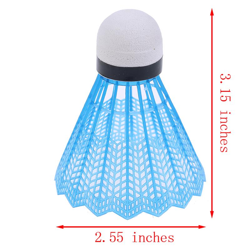 12 Pcs Colorful Plastic Badminton Ball Shuttlecocks Sport Training Sport