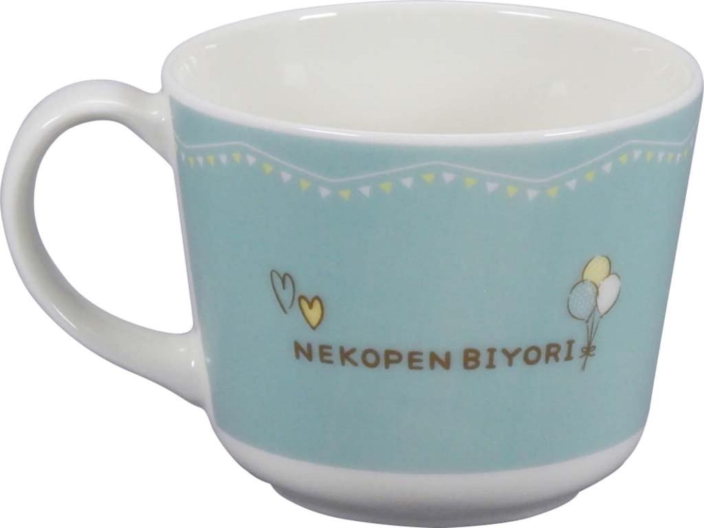 Official LINE Creators Nekopen Biyori 10th Anniversary Mini Microwave and Dishwasher Made in Mug, Mug, Approx. 250ml, Safe, Japan, LIN92-310