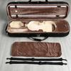 Oxford Cloth Violin Case 4/4 Hard Shell Protective Lightweight Box with