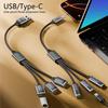 Aluminum USB Hub USB Male to 3 Female Port for OTG Functionality and Enhances Device Connection