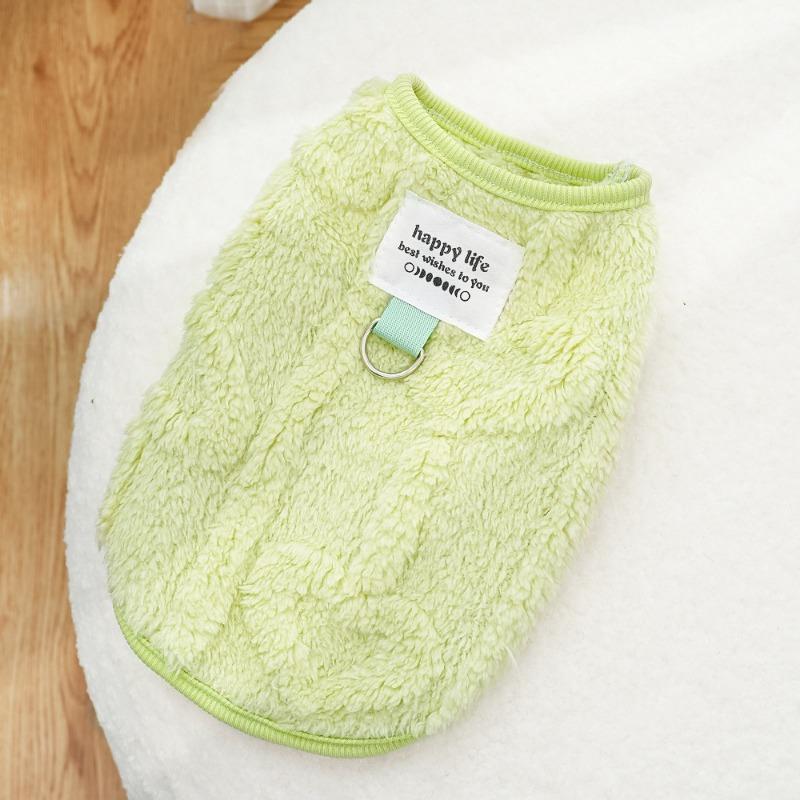 Hundekleidung Winter Teddybär Kleiner Hund Haustier Herbst und Winter Fleece Schleppzubehör für Hunde und Katzen