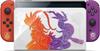 Refurbished Nintendo Switch Scarlet Violet Edition OLED Display with 64GB Internal Memory and Pokémon Game Console (HEG-S-KEAAA)