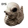 Halloween Skeleton Duck Figurine Spooky Bone Duck Resin Statue Sculpture Home Office Desktop Decoration Festival Party Ornament