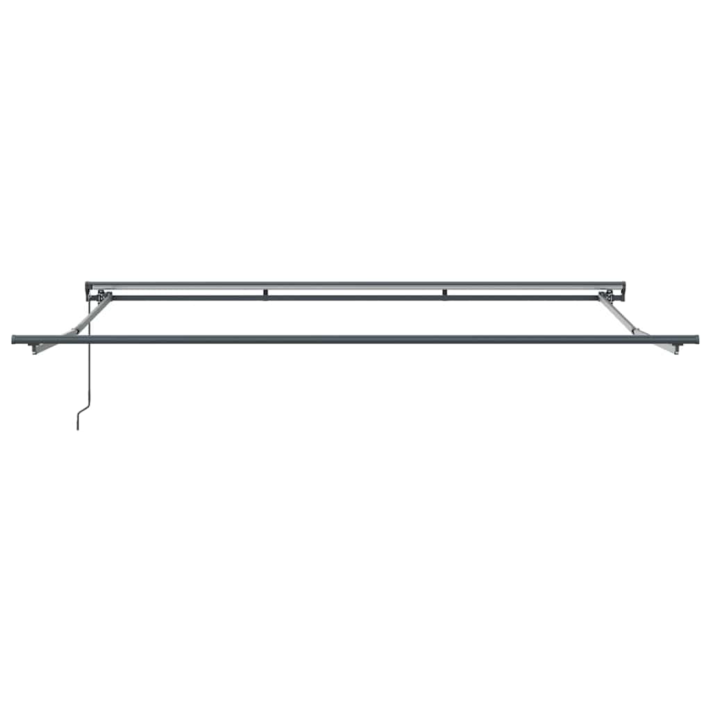 Retractable Awning Frame Beige 400 X 300 Cm Polyester with PU Coating