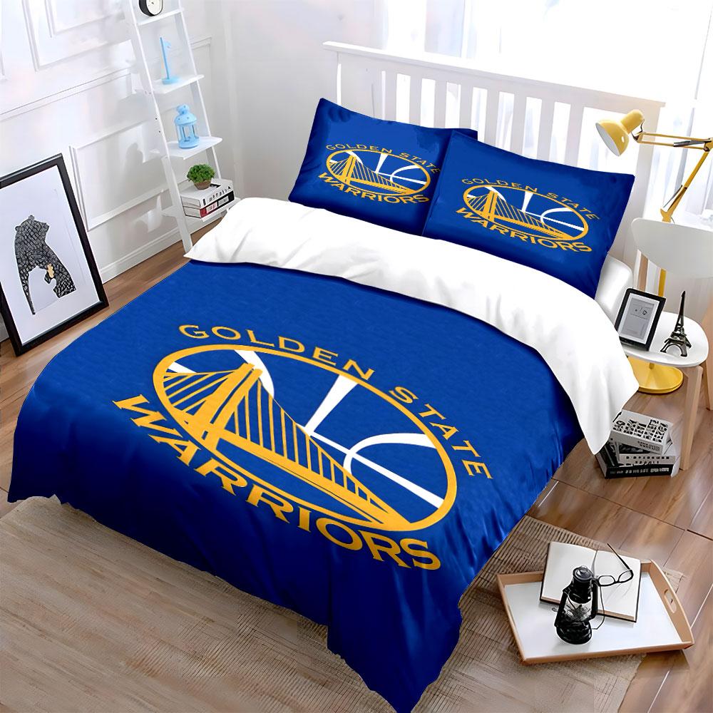 Golden State Warriors Logo. Bedding Sets Duvet Cover Sets Duvet Covers Pillowcases(1*Duvet Cover 2*Pillowcases Without Duvet Insert)