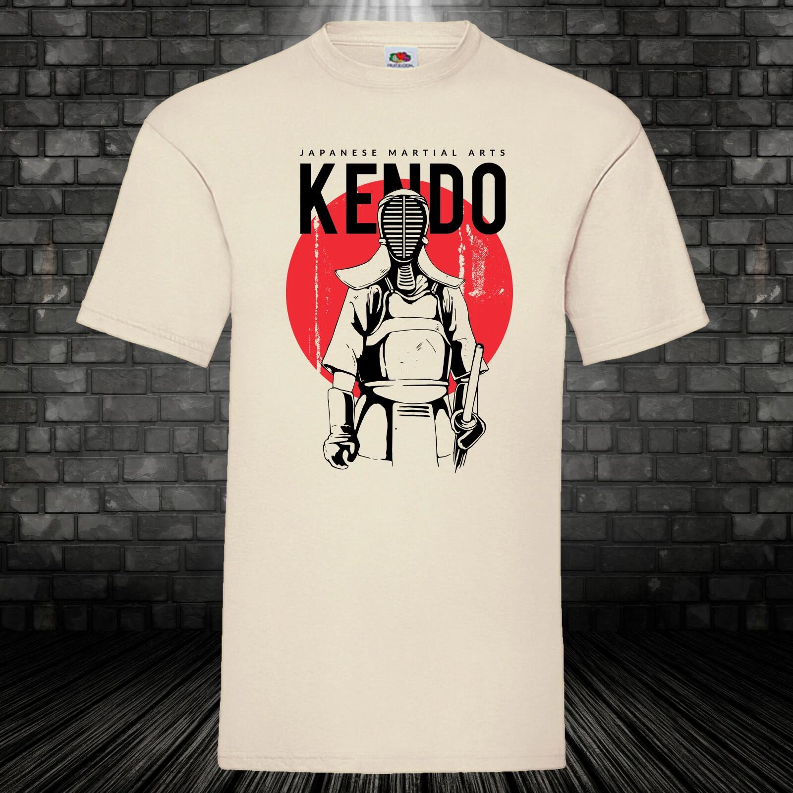 Kendo T-Shirt Tokyo Japan Shirt Cult Ninja Warrior Japanese Martial Arts S-5XL XXXL
